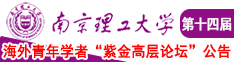 骚鸡巴日骚逼爽歪歪南京理工大学第十四届海外青年学者紫金论坛诚邀海内外英才！